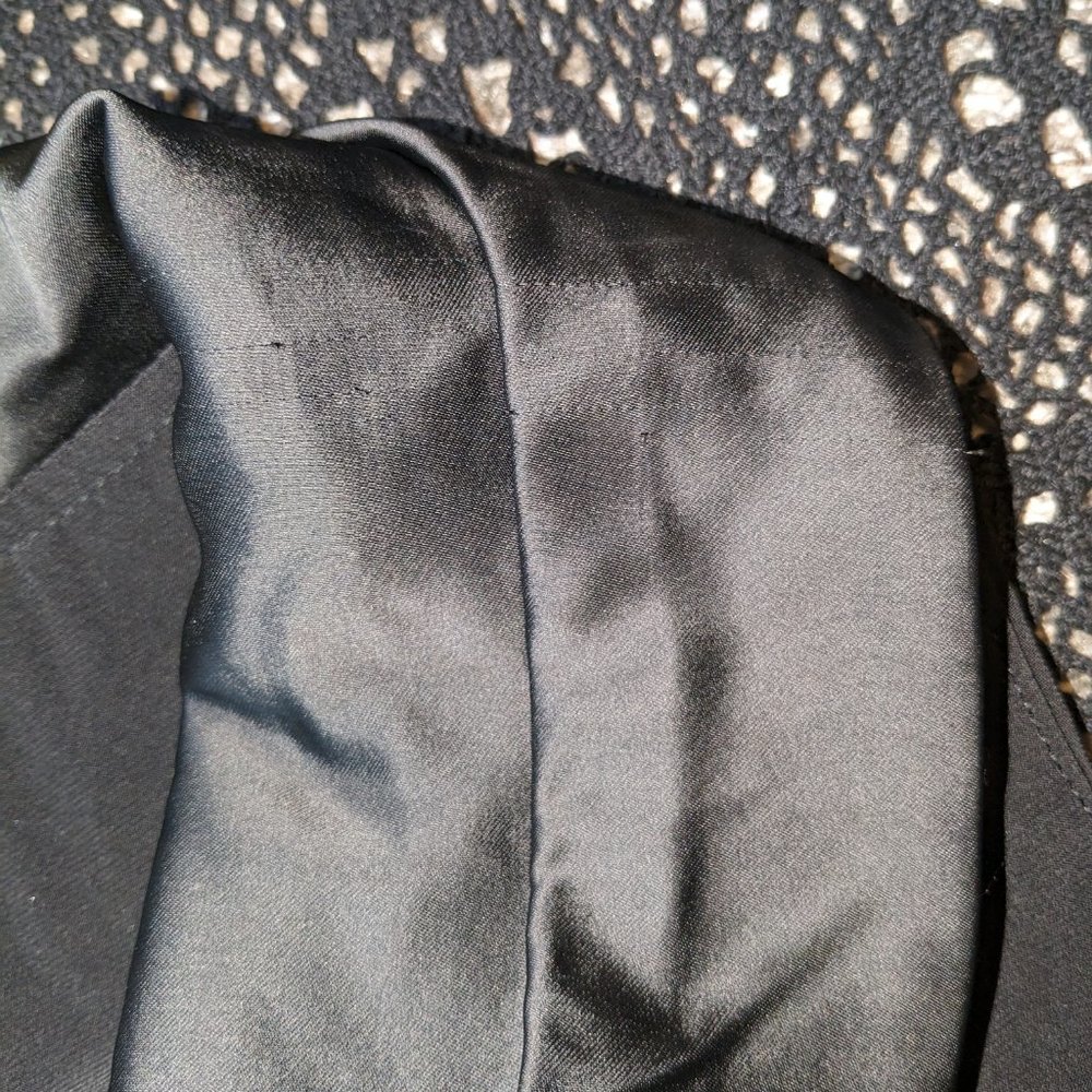 NWOT Lauren Ralph Lauren Long Black Evening Gown Size 6 - Picture 8 of 8